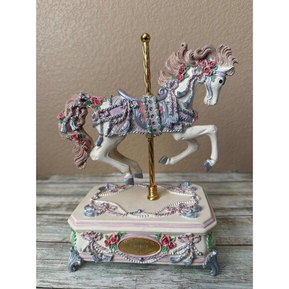 San Francisco Music Box Co Other - San Francisco Music Box Co Vanessa Carousel Horse Music Box Maureen Drdak Ltd Ed